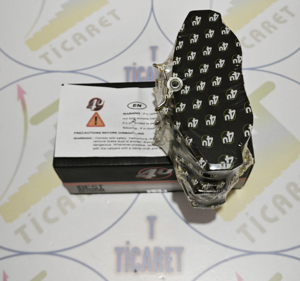 4U RENAULT Trafic, OPEL Vivaro Ön Fren Balatası - 22311OP - 4414021