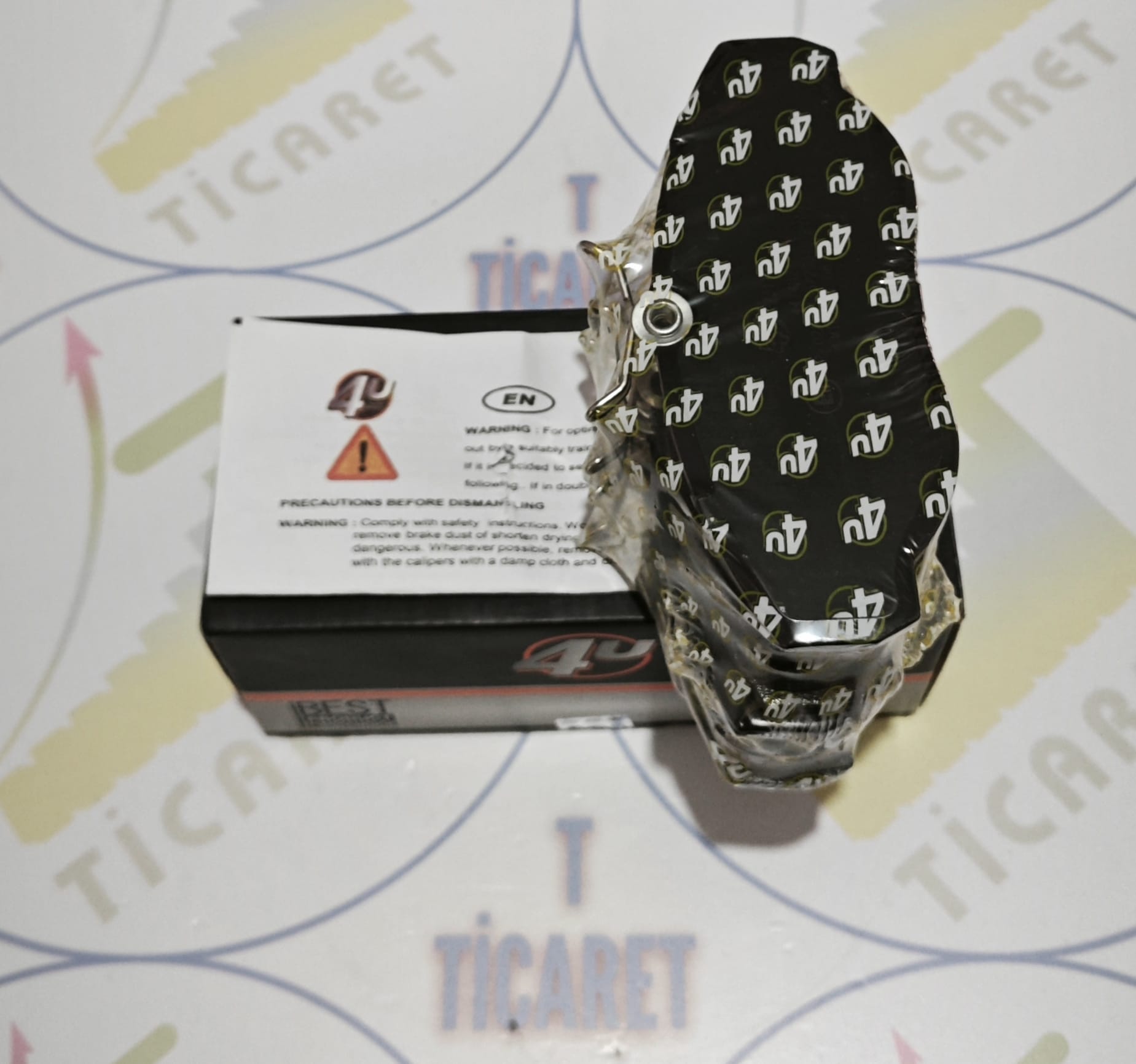 4U RENAULT Trafic, OPEL Vivaro Ön Fren Balatası - 22311OP - 4414021