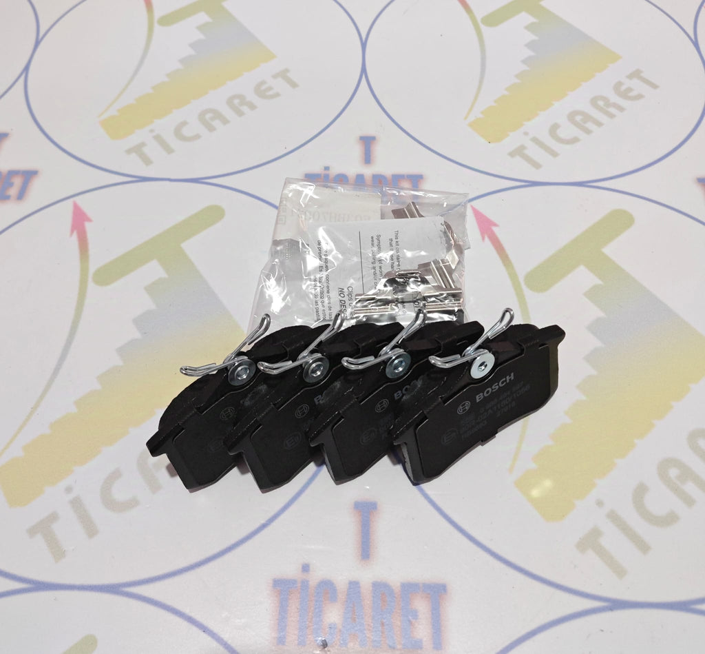Bosch RENAULT, CITROEN, FORD, NISSAN, PEUGEOT, SEAT, VOLKSWAGEN  Arka Fren Balatası ( BCH 0986494597 )