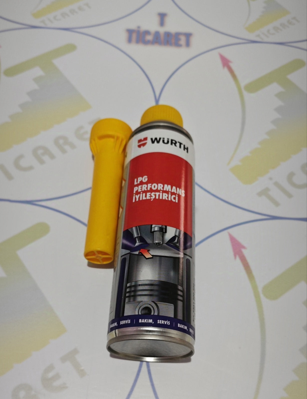 Würth LPG  İYİLEŞTİRİCİ - LPG SİSTEM TEMİZLEYİCİ - 300 ML - Art 5861200300