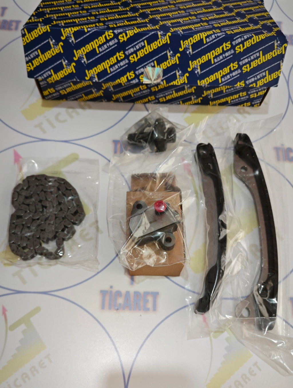 JAPANPARTS Renault Megane IV 2004-2016 / Nıssan Qashqai 1.2 Dıg Turbo Eksantrik Zincir Seti - KDK130