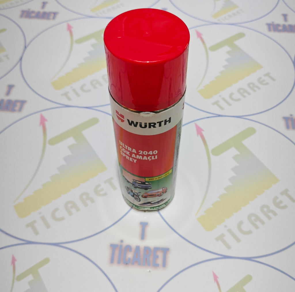 Würth Ultra 2040 Çok Amaçlı Yağlayıcı SPREY -  500ML