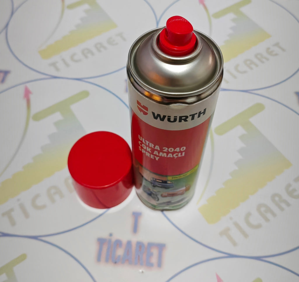 Würth Ultra 2040 Çok Amaçlı Yağlayıcı SPREY -  500ML