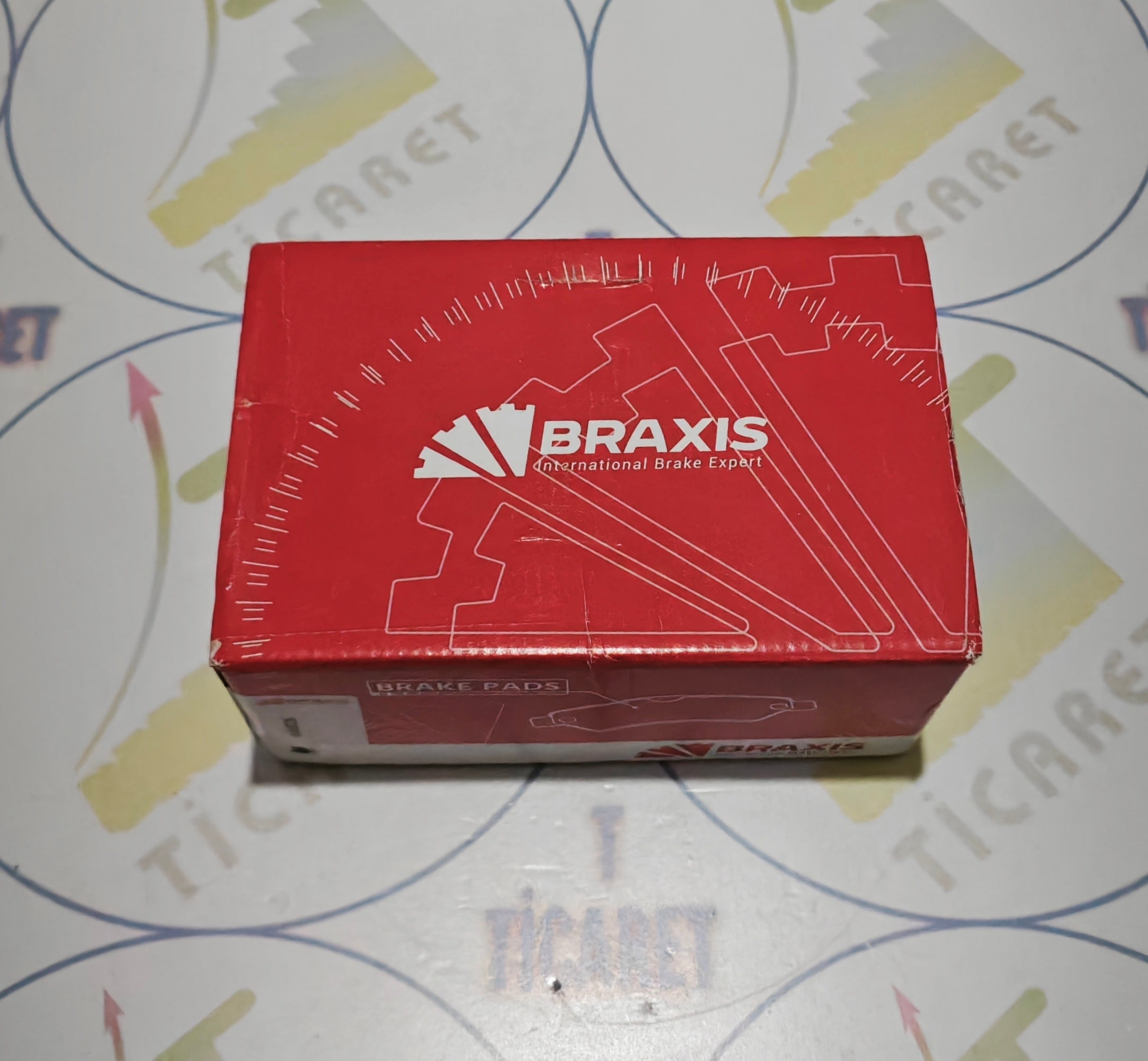 BRAXIS CITROEN,FORD, HYUNDAI, JAGUAR, MAZDA,OPEL, PEUGEOT, RENAULT VOLVO Arka Fren Balatası - AA0025