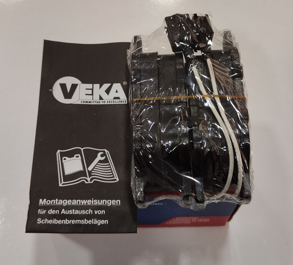 VEKA Fiat Linea, Citroen Nemo, Peugeot Bipper Ön Fren Balatası - BP1858-32