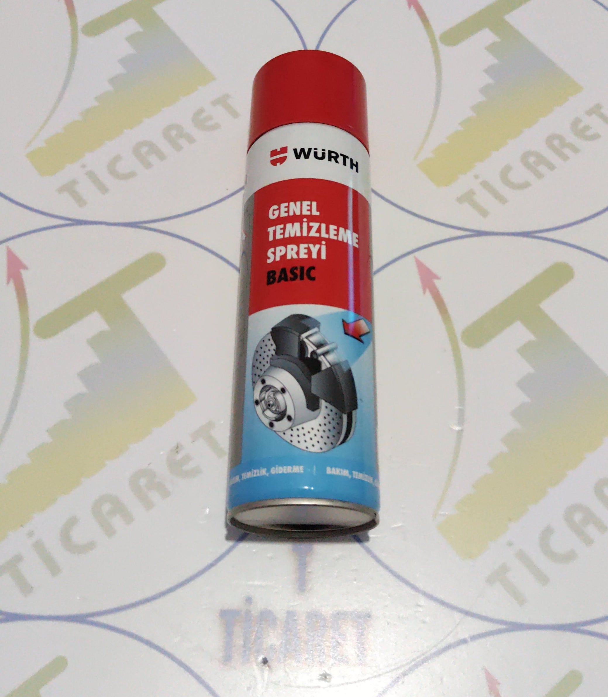Würth Genel Temizleme Spreyi - Balata Spreyi - 0890108737 - 500 ML