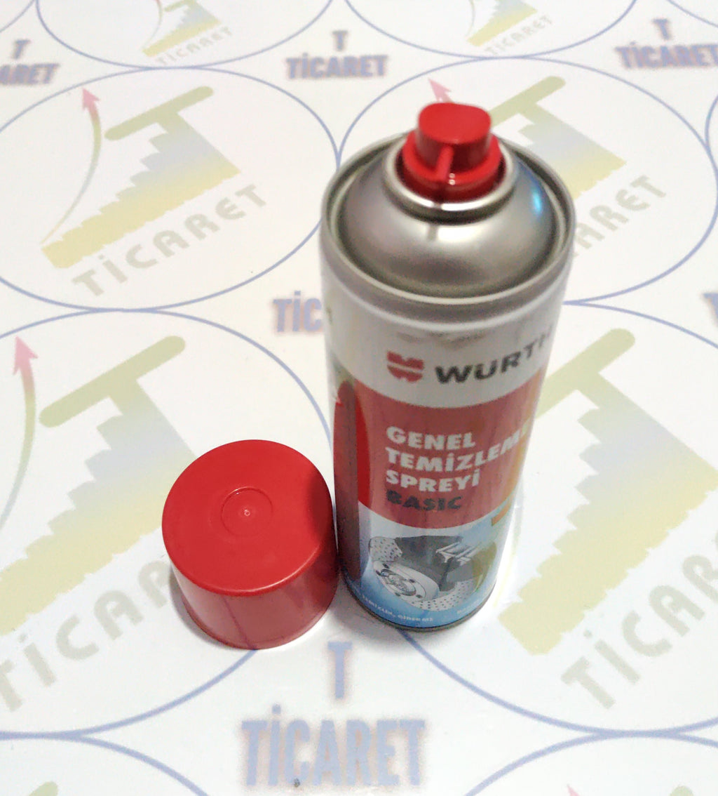 Würth Genel Temizleme Spreyi - Balata Spreyi - 0890108737 - 500 ML