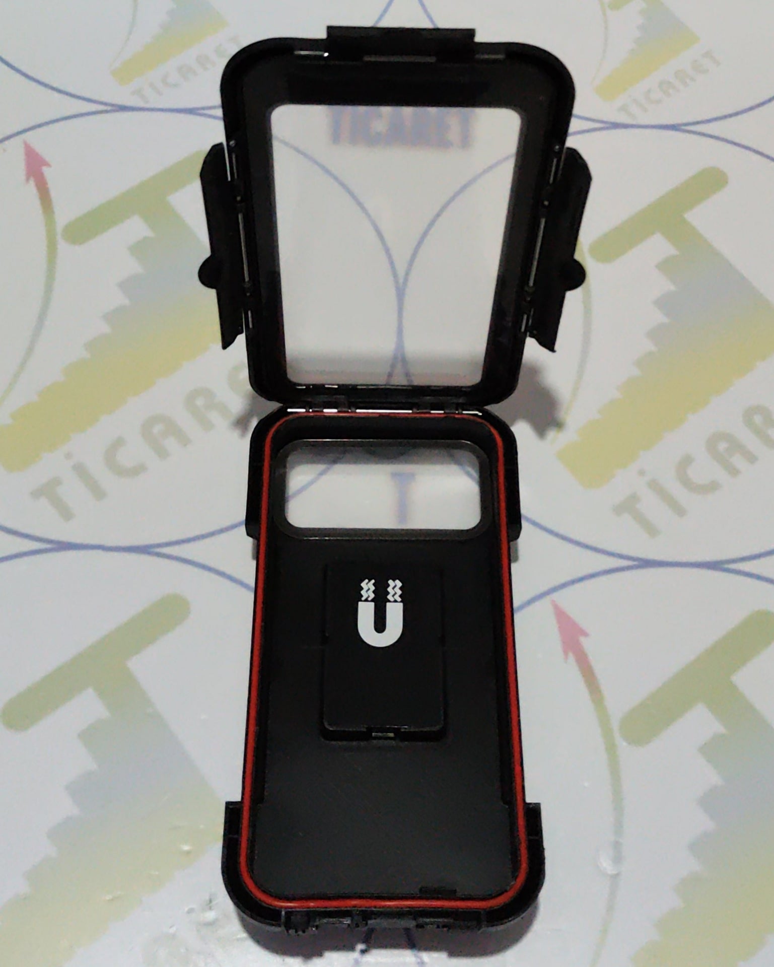 Motorsiklet Telefon Tutucu - Su Geçirmez - Güvenli Kilit Özellikli