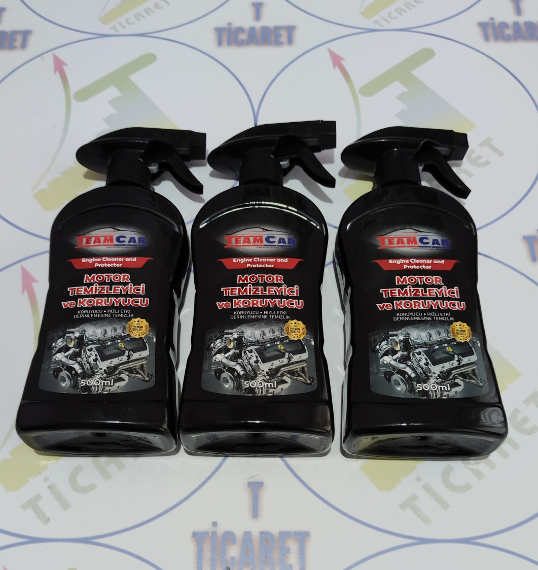 Motor Temizleyici Koruyucu Sprey - 500 Ml - 3 ADET